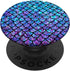 Purple Blue Mermaid Scales PopSockets PopGrip: Swappable Grip for Phones & Tablets PopSockets Adhesive PopGrip...