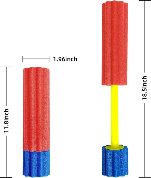 Water Gun Set, Red, Yellow, Blue, Suitable for Children, Ideal for Summer Parties and Outdoor Activities...