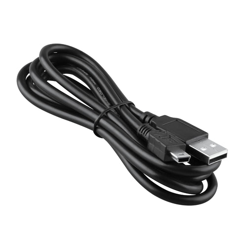 PKPOWER 5ft Mini USB Charging Cable Cord Replacement for UniMed Pro TENS Unit Massager (Black) SM9156......
