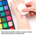 Transon 12colors Face Painting Kit for Kids Adults Non-toxic Water-based Paint with Brushes Stencils and Glitters...