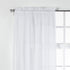 Stylemaster Elegance Sheer Voile Panel, 60" x 95", White...