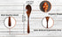 Wooden Spoons 6 Pcs Set Beechwood Honey Spoons for Tea Non Stick Kitchen Cookware Wooden Utensils Natural Wood Spoons for Honey, Coffee, Salad Ser...