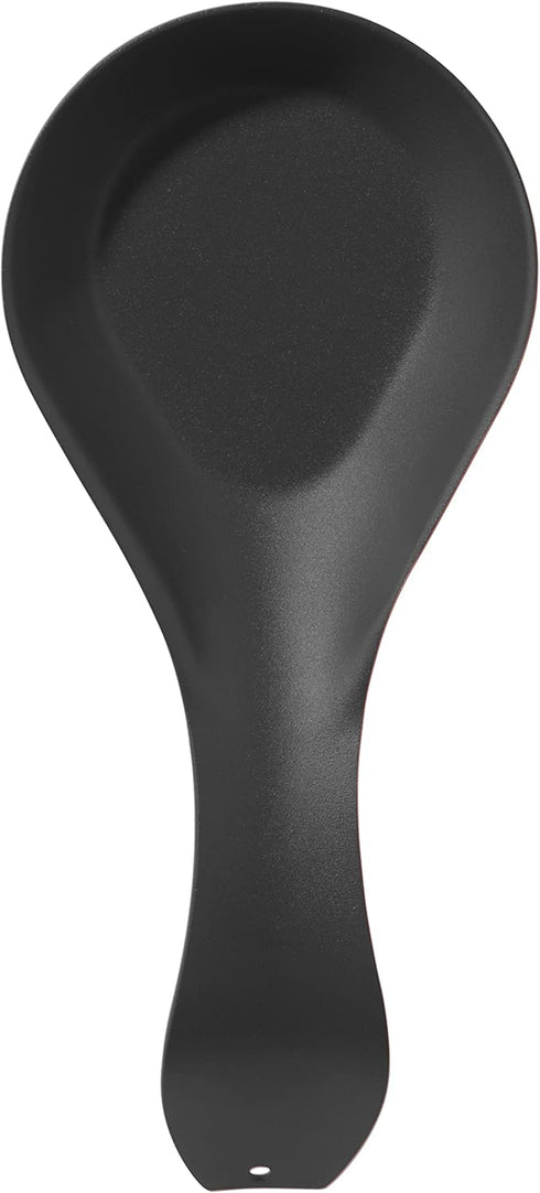 OGGI Stainless Steel Spoon Rest- Long Handle Holds Kitchen Utensils in Place, Great Spoon Rest for Kitchen Counter, Stove Top, or Coffee Station; ...