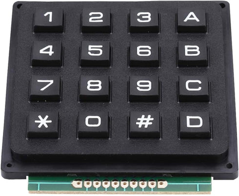 Pomya Keypad, Keyboard Modules with 16 Keys 4x4 Push Buttons External Keypad Microcontroller Keyboard for MCU...