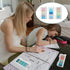 3800 PCS Sticky Tabs Page Markers Sticky Index Tabs, DaKuan Transparent Sticky Notes with Ruler for Page Marking, Document categorization, Index M...