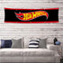 Hot Banner Wheels Flag 2x8Ft For Outdoor Room Man Cave/Garage...