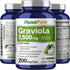NusaPure Graviola 7,500 mg Equivalent per caps 200 Veggie (Non-GMO, Extract 20:1)...