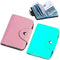 K Y KANGYUN Credit Card Holder for Women 2 Pack, Transparent Plastic Small Credit Card Holder Protector Sleeve Unisex ?Pink&Blue?...