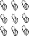 Rayker Replacement Ear Gels for Explorer Headsets, Medium Size, Clear Silicone, 9 Pcs...