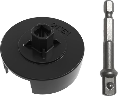 Power Adapter Compatible With Sentro Knitting Machine,Crank Handle Adapter For Knitting,Adapter With Hex Steel Bit Compatible With Sentro 48/40/22...