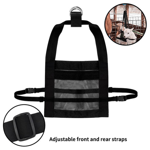 Calf Weighing Sling Goat Sling, Hanging Livestock Scale, Small Animal Sling Carrier, Calf Scale Hanging Weight with Adjustable Straps for Weighing...