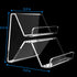 Acrylic Business Card Holder, 2-Tier Business Card Display, Clear Business Cards Stand for Desk & Counter, 1 Pack...