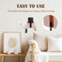 3PC Self-Adhesive Wall Mount Phone Holder, Pink Phone Stand for Bed, Wall-Mounted Waterproof Shower Phone Holder Remote Control Holder with Hooks,...