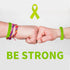 Lime Green Ribbon 50 Pcs Silicone Bracelets Bulk Childhood Mental Health Awareness Products Dysthymic Disorder Lymphoma Lyme Disease Awareness Rub...