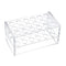 uxcell Test Tube Rack Holder Lab Stand Acrylic 18-Well 17mm Diameter Clear for 10ml,15ml Tube...