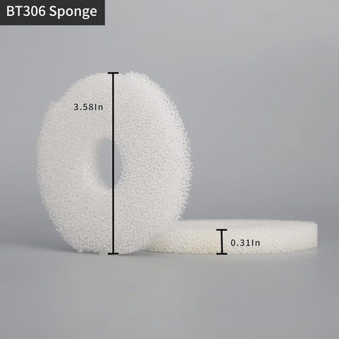 UPETTOOLS Aquarium Bio-Sponge Filter Sponge (BT306 Replacement Sponge) - 3 PCS...