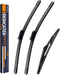 Replacement for Lexus NX200t/NX300/NX300h 2015 2016 2017 2018 2019 2020 2021 Silent Wipers -FAPIUO Front and Rear Windshield Wipers 26"/16"+12" Fu...
