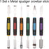 MECCANIXITY 6 in 1 Metal Spudger Dual Ends Crowbar Professional Pry Bar Opening Repair Tools for Cellphone Mobile Phone Tablet Laptop PC...
