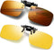 Polarized Clip-on Sunglasses Anti-Glare Driving Glasses for Prescription Glasses...