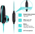 Sport Headphones Wired Earbuds Over Ear Headphones with Earhooks Microphone 3.5mm Plug Sweatproof Running Earphones for Workout Jogging Gym Ear Bu...