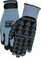 Midwest Gloves & Gear unisex adult Advanced Max Gripping Glove, Slate Blue , 1 pair...