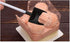 50pcs Disposable Plastic Dessert Cake Scoop Shovel Shape Mini Ice Cream Spoon Pudding Dessert Spoons Party Supplies, Black...