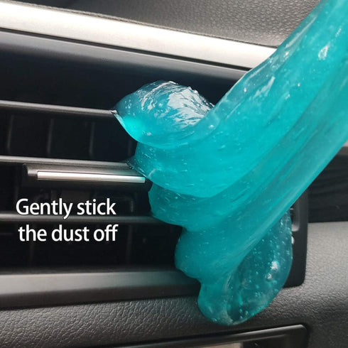 Car Cleaning Gel, 75g/2.6oz 1 Pack Car Detailing Tools, Universal Cleaning Kit for Car Keyboard Microphone Remote Control, Dust, Cookie Crumbs, Ha...
