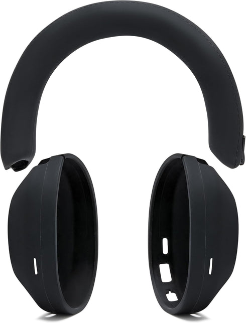 WC ShellZ XM5 - Protective Headphone Exterior Shell & Headband Covers for Sony WH1000XM5 Made by Wicked Cushions | Made with Premium Silicone | (F...