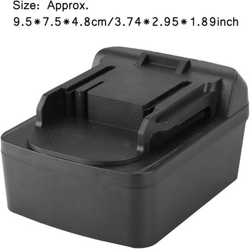 18V to 18V Battery Adapter, ABS Power Tools for Adapting The 18V for Li ion Battery to The 18V Battery in for...