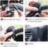 Car Steering Wheel Spinner Driving Knob Steering Wheel Ball Silicone Matte Non-Slip Universal for Boat, Cars, Trucks (Baseball, Black)...