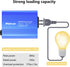 150W Car Power Inverter DC 12V to 110V AC Converter with 3.1A Dual USB Power inverters for Vehicles,Road Trip Essentials Camping Accessories Blue...
