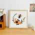 Esffaci Embroidery Starter Kit for Adult Beginner with Bee Flower Pattern Hand Embroidery Set with Embroidery Cloth Hoop Needle Threader Embroider...