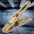 Welding Ground Clamp Brass Earth Clamp A-shape Welder Earth Ground Cable Copper Grip Clip Clamp for Welding Machine(260A)...