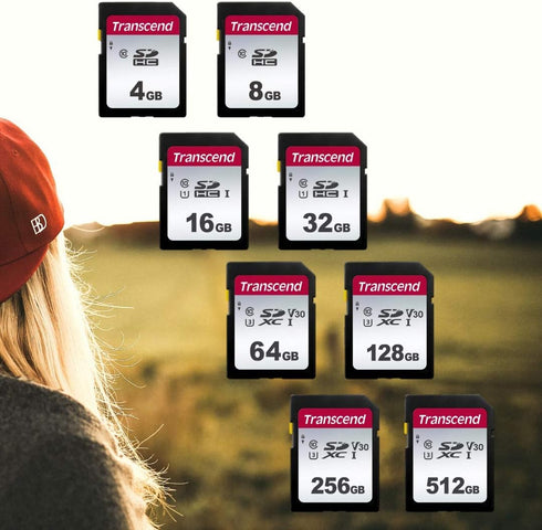 Transcend TS4GSDC300S 4GB SDHC Memory Card...