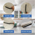 3 Pcs Crevice Cleaning Brush, New Multifunctional Gap Cleaning Brush, Bathroom Gap Brush,Small Cleaning Brushes, Hard Bristle Cleaning Brush, Narr...