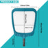 POOLWHALE Professional Pool Skimmer Net,Fine Mesh Net Bag,Heavy Duty Swimming Leaf Skimmer Cleaning Tool - Fast Cleaning,Debris Pickup Removal- Fi...