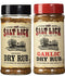 Salt Lick Double Rub Assortment, one each of Original Dry Rub and Garlic Dry Rub...