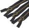 YaHoGa 10PCS 16 Inch (40cm) #5 Antique Brass Plated Metal Zippers Bulk Close End Metal Zippers for Sewing Purse Bags Crafts (#5 Anti-Brass)...