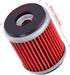 6-PACK Oil Filter Oil Filters Replacement Fit for Yamaha YZ250 XT250 YBR250 YFZ450 YFZ450R YFZ450W YFZ450X YFZ459R YZ250F YZ450F WR250F WR250R WR4...