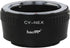 Haoge Lens Mount Adapter for Contax Yashica C/Y CY Mount Lens to Sony E Mount NEX Camera as a3000 a3500 a5000 a5100 a6000 a6400 a6500 A7 A7R A7S A...