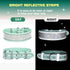 Bling Rhinestone Dog Collar Soft Comfortable Stylish Dog Collar with Bright Reflective Stripe Premium Adjustable Diamond Crystal Pet Collar for Sm...