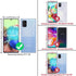 TJS Compatible with Samsung Galaxy A71 5G Case, with Tempered Glass Screen Protector, Metal Ring Magnetic Support Kickstand Heavy Duty Drop Protec...