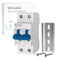 Miniature Circuit Breaker 1000V dc Circuit Breaker 2 Pole 63Amp Smart Circuit Breaker,DC Disconnect Switch DIN Rail Mount for Marine Power Systems...