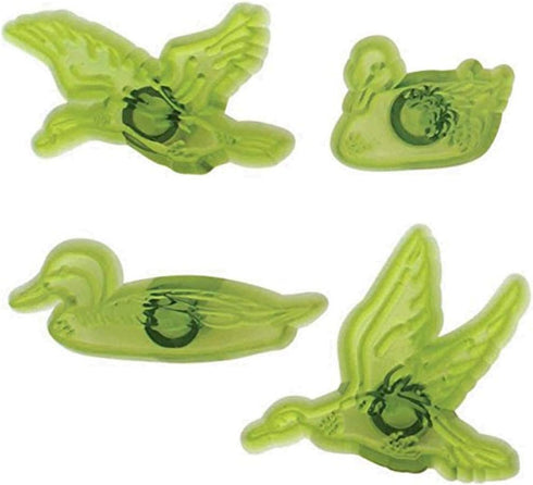Jem Enterprises Wild Duck Fondant Cutters, for Cake Decorating, Set of 4...