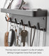 Yamazaki Home Magnetic Key Rack with Tray Steel One Size Black...