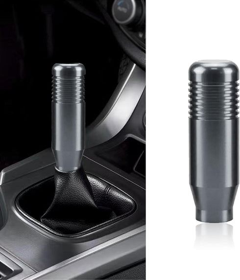 1 PC Manual Gear Stick Shifter Knobs, Car Shift Head Knob with 3 Threaded Adapters, Aluminum Alloy Car Stick Shift Lever Knob, Universal for Most ...