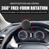 Car Steering Wheel Knob Spinner, Automotive Steering Wheel Spinners Carbon Fiber and Metal Ball, Vehicle Steering Wheel Accessories, Universal for...