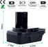 Lasica Adapter Compatible with DeWalt 20V Battery & Compatible with Milwaukee M18 Battery to Replacement for Ryobi 18-Volt ONE+ Cordless Tool Batt...