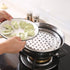 10in Steamer Rack, Stainless Steel Canning Rack Cooking Food Steaming Tray Steam Basket Wok Steamer Rack for Pressure Cooker Stainless Pots Wok (2...
