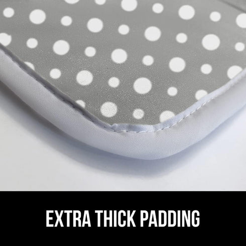 GORILLA GRIP Ironing Mat, Portable Iron Pad, Magnetic Cover and Padding for Top of Washer, Dryer, Tabletop, Countertop, Silicone Coating and Scorc...